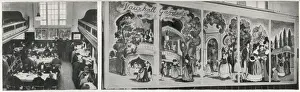 Vauxhall Prints: Mural decorations in the Vauxhall British Restaurant during the Second World War