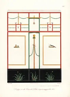 Murals from the House of the Tragic Poet, Pompeii