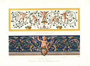 Ornamentsofallclassicalartepochs Prints: Murals in the Palazzo del Te, Mantua, Italy