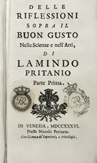 MURATORI, Ludovico Antonio (1672-1750). Italian