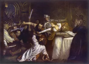 Conspirators Prints: Murder of Rizzio 1566