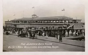 Murdoch Bath House, Galveston, Texas, USA