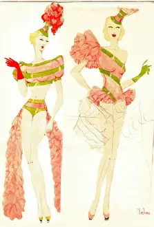 Murrays Cabaret Club costume design