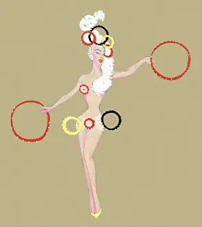 Murrays Cabaret Club costume design