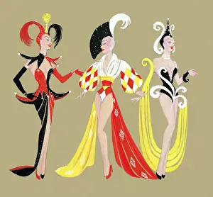 Murrays Cabaret Club costume design