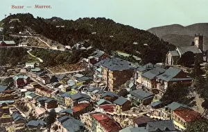 Hillside Prints: Murree, Pakistan - General View