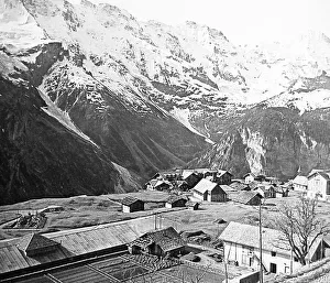 Murren Prints: Murren Switzerland early 1900s