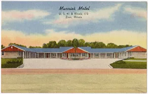 Storey Prints: Murrie's Motel, Zion, Illinois