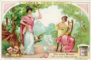 Poetry Collection: Muses - Thalia, Erato