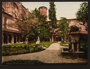 Images Dated 2nd May 2012: Museum court, Toulouse, France