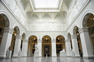 Neoclassic Collection: Museum of Fine Arts. Interior. Budapest