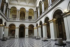 Museum of Fine Arts. Interior. Budapest