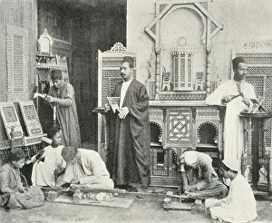 A Mushrebieth Workshop, Cairo, Egypt