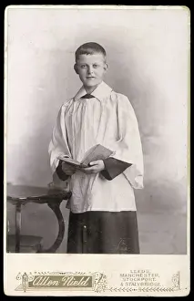 Hymn Prints: Music - Choir Boy