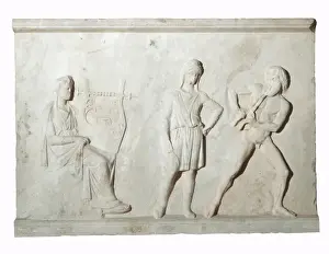 Music contest between Apollo and Marsyas. 320