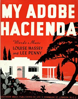 Cactus Prints: Music cover, My Adobe Hacienda