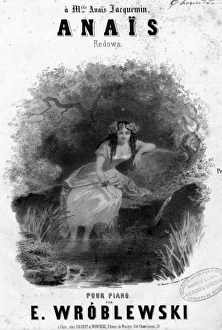 Images Dated 6th January 2016: Music cover, Anais by Emile Wroblewski