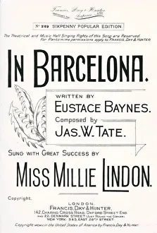 Images Dated 5th April 2019: Music cover, In Barcelona