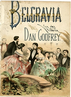 Godfrey Gallery: Music cover, Belgravia Valse, by Dan Godfrey