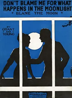 Blame Prints: Music cover, Blame the Moon
