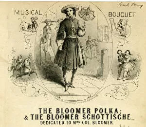 Images Dated 15th December 2016: Music cover, The Bloomer Polka & Bloomer Schottische