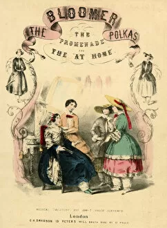 Images Dated 15th December 2016: Music cover, The Bloomer Polkas