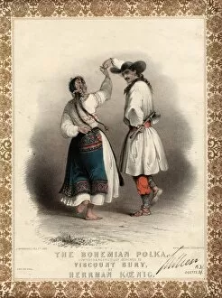 Albemarle Gallery: Music cover for The Bohemian Polka