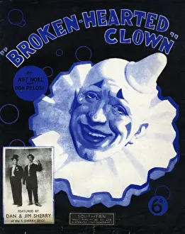 Hearted Prints: Music cover, Broken-Hearted Clown