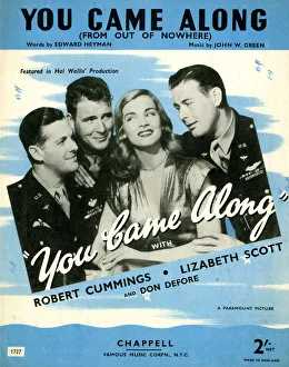 Paramount Prints: Music cover, You Came Along (From Out of Nowhere)