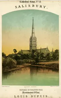 Arrangements Prints: Music cover, Cathedral Gems, Salisbury