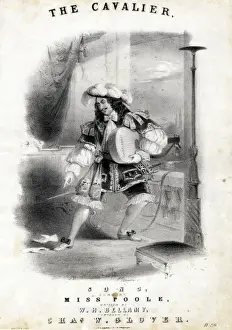 Elaborately Prints: Music cover for The Cavalier