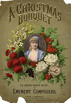 Eminent Prints: Music cover for A Christmas Bouquet