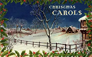 Berries Prints: Music cover, Christmas Carols