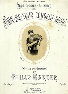 Composed Prints: Music cover, Give Me Your Consent Dear