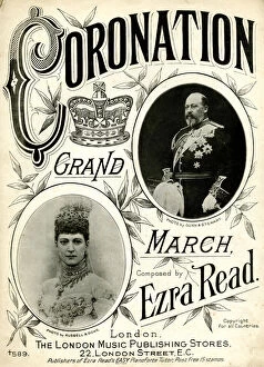 Images Dated 7th September 2017: Music cover, Coronation Grand March