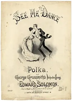 Stannard Prints: Music cover for See Me Dance the Polka