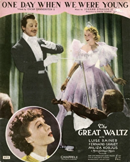 Viennese Gallery: Music cover, One Day When We Were Young
