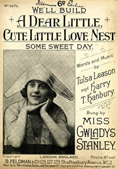 Images Dated 7th September 2017: Music cover, A Dear Little Cute Little Love Nest