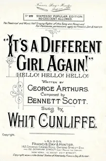 Images Dated 5th April 2019: Music cover, Its a Different Girl Again