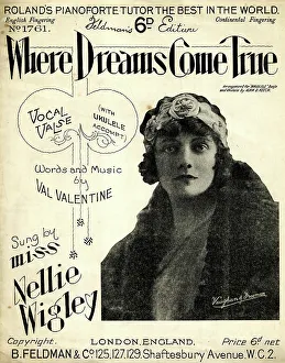 Waltz Prints: Music cover, Where Dreams Come True