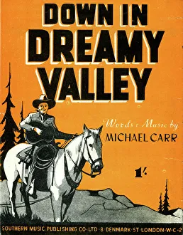 Shilling Prints: Music cover, Down in Dreamy Valley