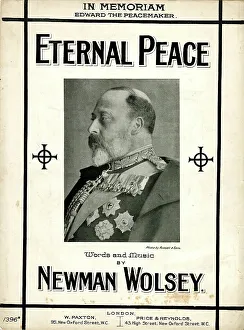 Peacemaker Prints: Music cover, Eternal Peace, In Memoriam