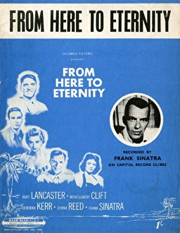 Donna Gallery: Music cover, From Here To Eternity, Frank Sinatra