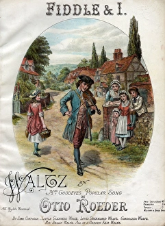 Images Dated 6th January 2016: Music cover, Fiddle & I, Waltz