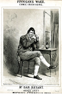 Images Dated 7th September 2017: Music cover, Finnigans Wake, Comic Irish Song