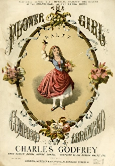 Godfrey Gallery: Music cover, The Flower Girl Waltz