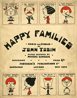Beat Gallery: Music cover (front), Happy Families