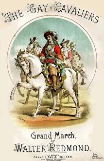 Cavalier Prints: Music cover, The Gay Cavaliers Grand March