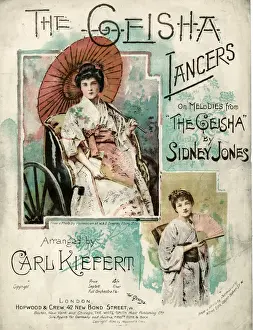 Melodies Prints: Music cover, The Geisha Lancers