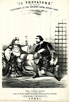 Images Dated 11th September 2017: Music cover, The Gipsy Duet from Verdis Il Trovatore